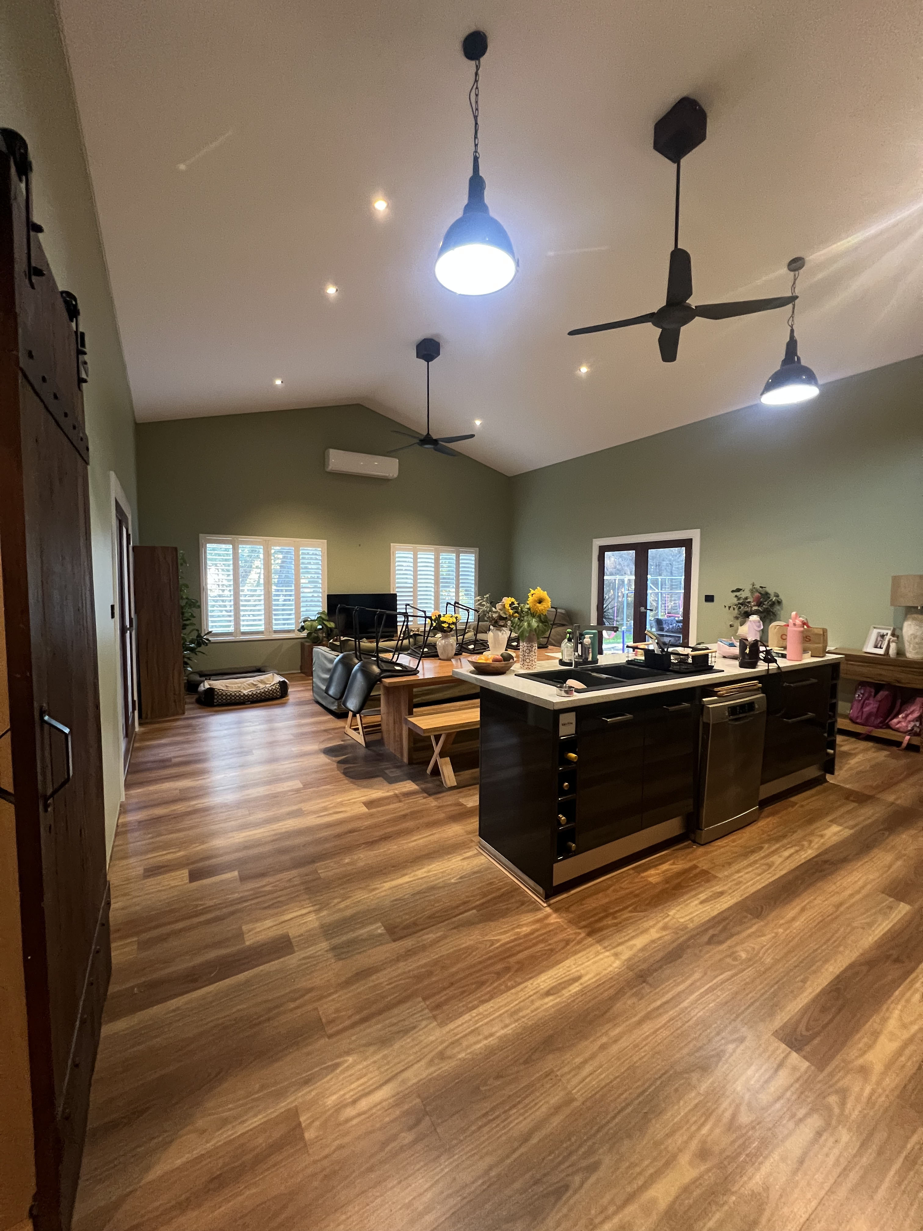 Lumina Painting interior open plan living